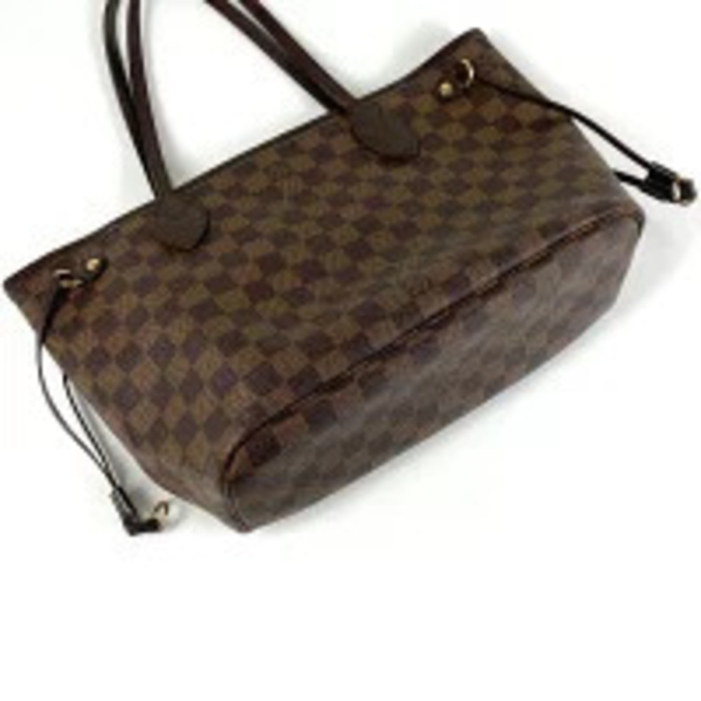 Louis Vuitton Damier Brown Bag Handbag Tote Neverfull Shopping Brown